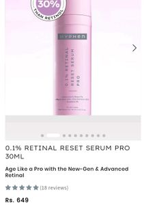 Hyphen 0.1% Retinal Reset Serum Pro