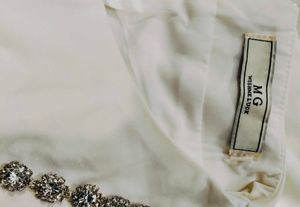 Chic White Cutout Mini Dress