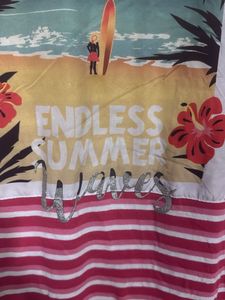 Striped Summer T-Shirt Dress