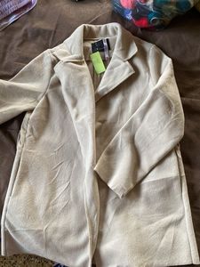 Beige Coat/ overcoat