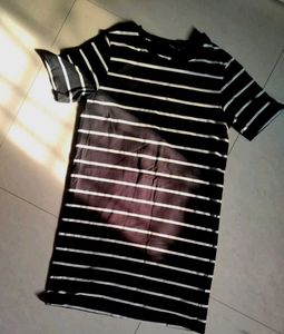 Striped T-Shirt Dress