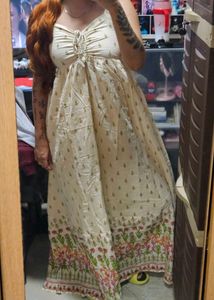 Floral Print Maxi Dress