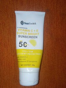 SunSwitch Vitamin C Sunscreen SPF 50