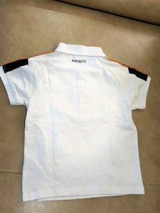 Aston Martin White Polo Shirt