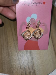 Rose Gold Earrings