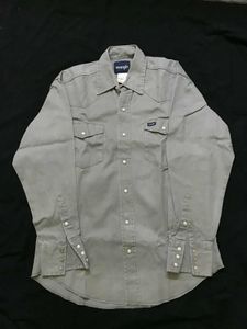 Wrangler Gray Western Shirt