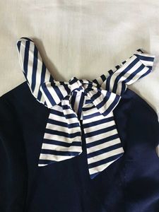 Girls Trendy Dress Navy Blue Colour