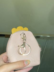 Cute Character Coin Purse Keychain