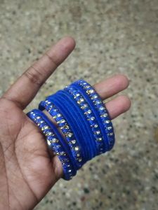 Blue Velvet Bangle