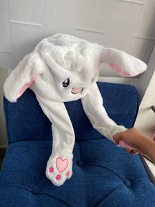 Moving Ear Rabbit Hat - Imported Soft Toy