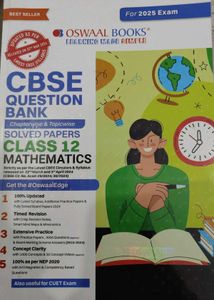 Cbse Maths Question Bank 2024-25 Class XII