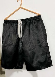 Comfortable Black Drawstring Shorts