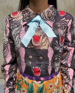 Unique Feline Dress with Front Bow