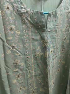 Libas Lime Green Kurti