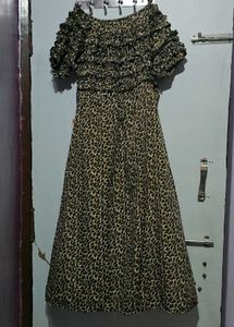 Long Frock Brown
