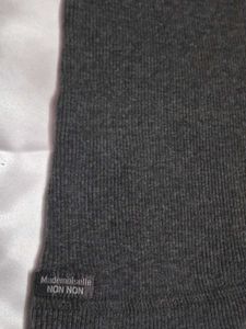 Gray Sleeveless Button Tank Sweater