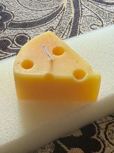Cheese Slice Candle