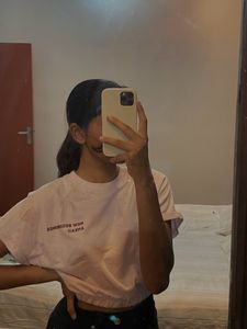 Lavender Crop Top