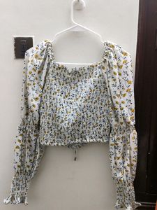 Street 9 Floral Milkmaid Top