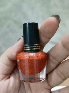 Lerry Nail Beauty/Sparkly Orange