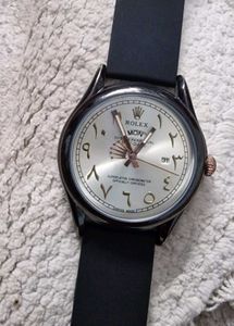 Rolex arabic dial men or women watch