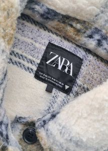 Zara Plaid Oversized Shacket