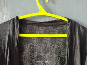 Black Sheer Shrug
