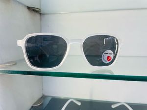 White Frame Sunglasses
