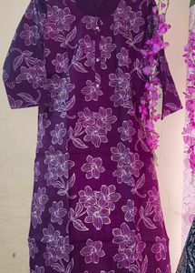 Floral Print Kurta