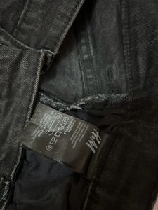 Charcoal Hnm ripped skirt