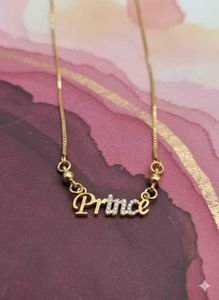 Prince Princess Couple Pendant Necklace