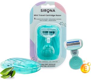 New Sirona Pack Of 2 Mini Hair Removal Razer