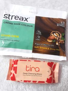 Streax Permanent Hair Colour, 100% Grey coverage,