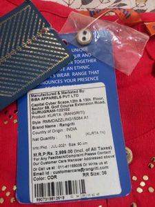 New Heavy Work Kurta