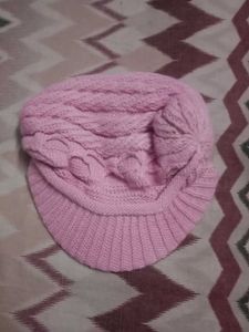 Pink Knit Cap