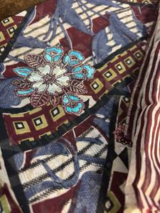 Embroidered Saree