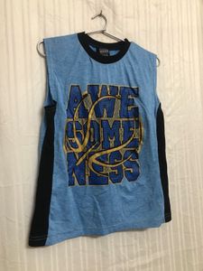 Quad Seven Blue T Shirt