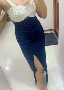 Side Slit Bodycon Dress