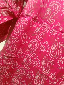 Pink Paisley Print Dress
