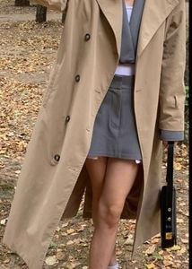 Korean Style Long Trench Coat🫴🏻✨