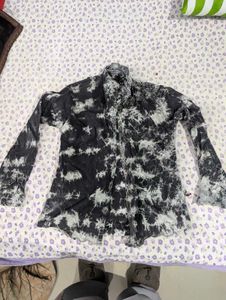 Cool Tie-Dye Print Shirt