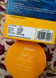 Aqualogica Glow + Hydra Gel Moisturizer