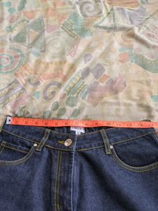 QUA blue Wash Denim Suit