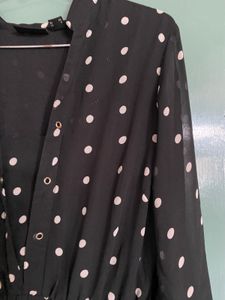 Polka Dot Maxi Dress