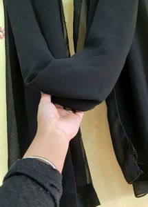 Black Chiffon Stole🖤