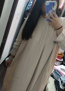 Beige Dress