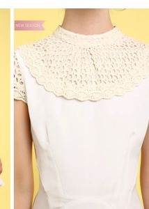 High Neck Lace Dress