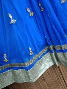Anarkali Suit Style Blue Dream