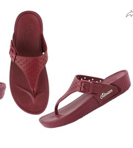 OOFOAM Eva Slippers Flip Flop for Women