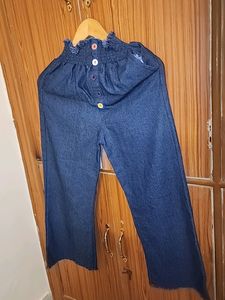 denim palazzo